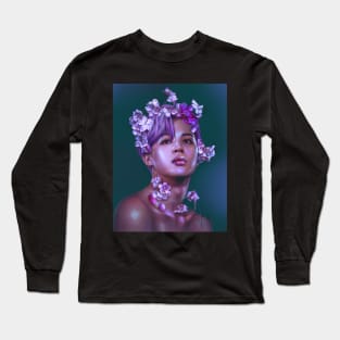 Flower Jimin Long Sleeve T-Shirt